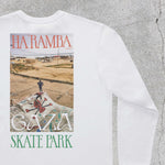 Carica l'immagine nel visualizzatore di Gallery, HA'RAMBA HYPHENS LONG SLEEVE T-SHIRT STILL LIFE DETAIL