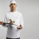 Carica l'immagine nel visualizzatore di Gallery, HA'RAMBA HYPHENS LONG SLEEVE T-SHIRT WORN 1