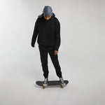 Carica l'immagine nel visualizzatore di Gallery, HA'RAMBA HYPHENS HOODIE WORN 1