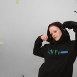 Carica l'immagine nel visualizzatore di Gallery, ANTI- HOODIE WORN 1