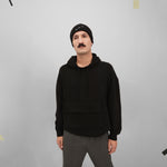 Carica l'immagine nel visualizzatore di Gallery, KNITTED HOODIE WORN 2