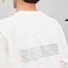 MANIFESTO LONG SLEEVE T-SHIRT WORN 2