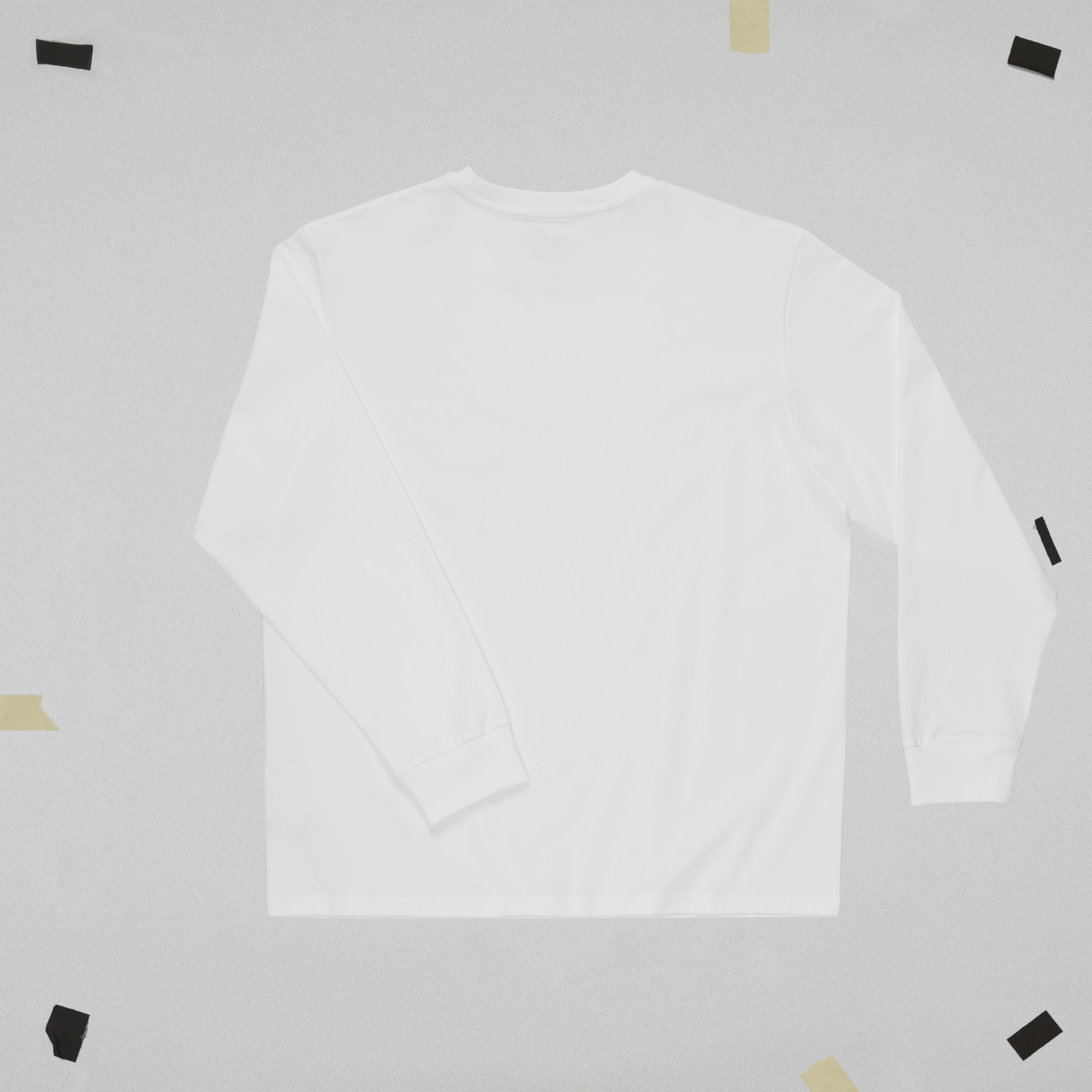 HYPHENS LONG SLEEVE T-SHIRT STILL LIFE BACK