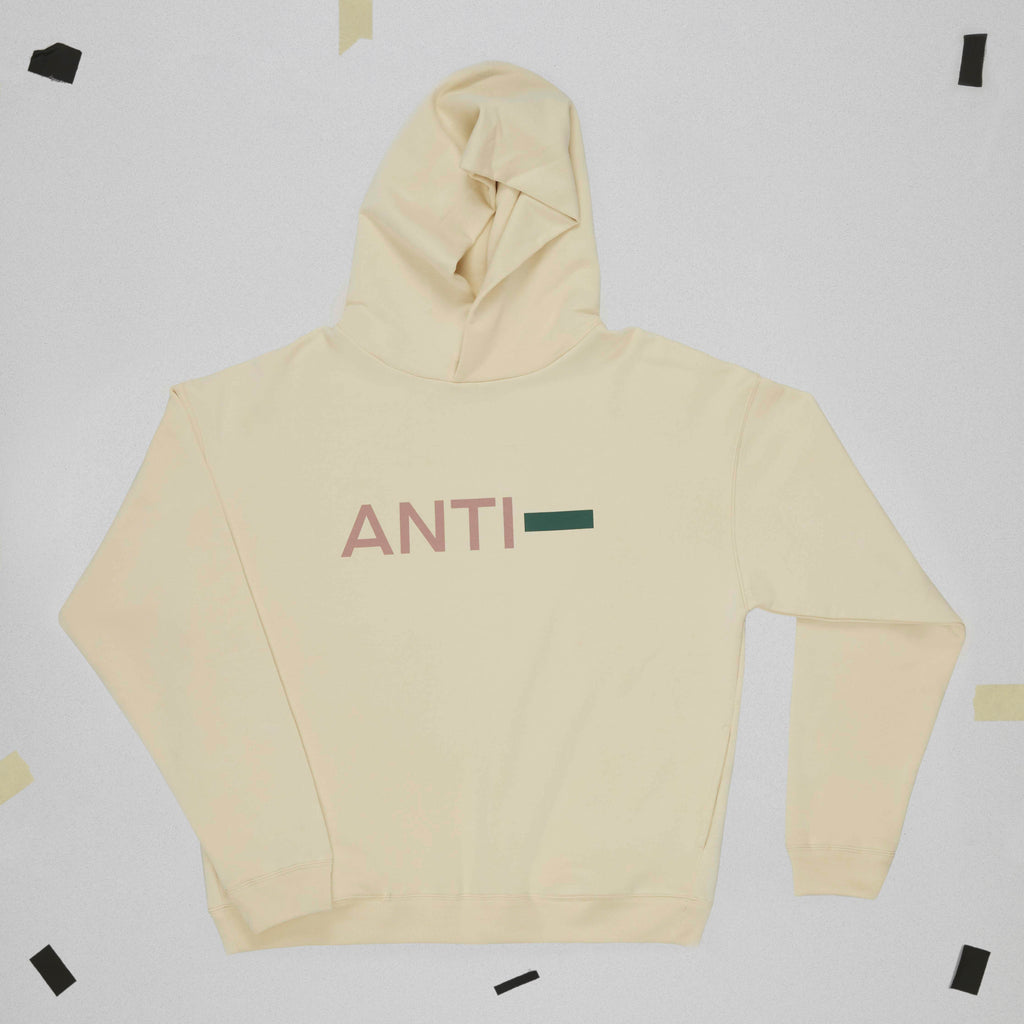 ANTI- HOODIE STILL LIFE FRONT