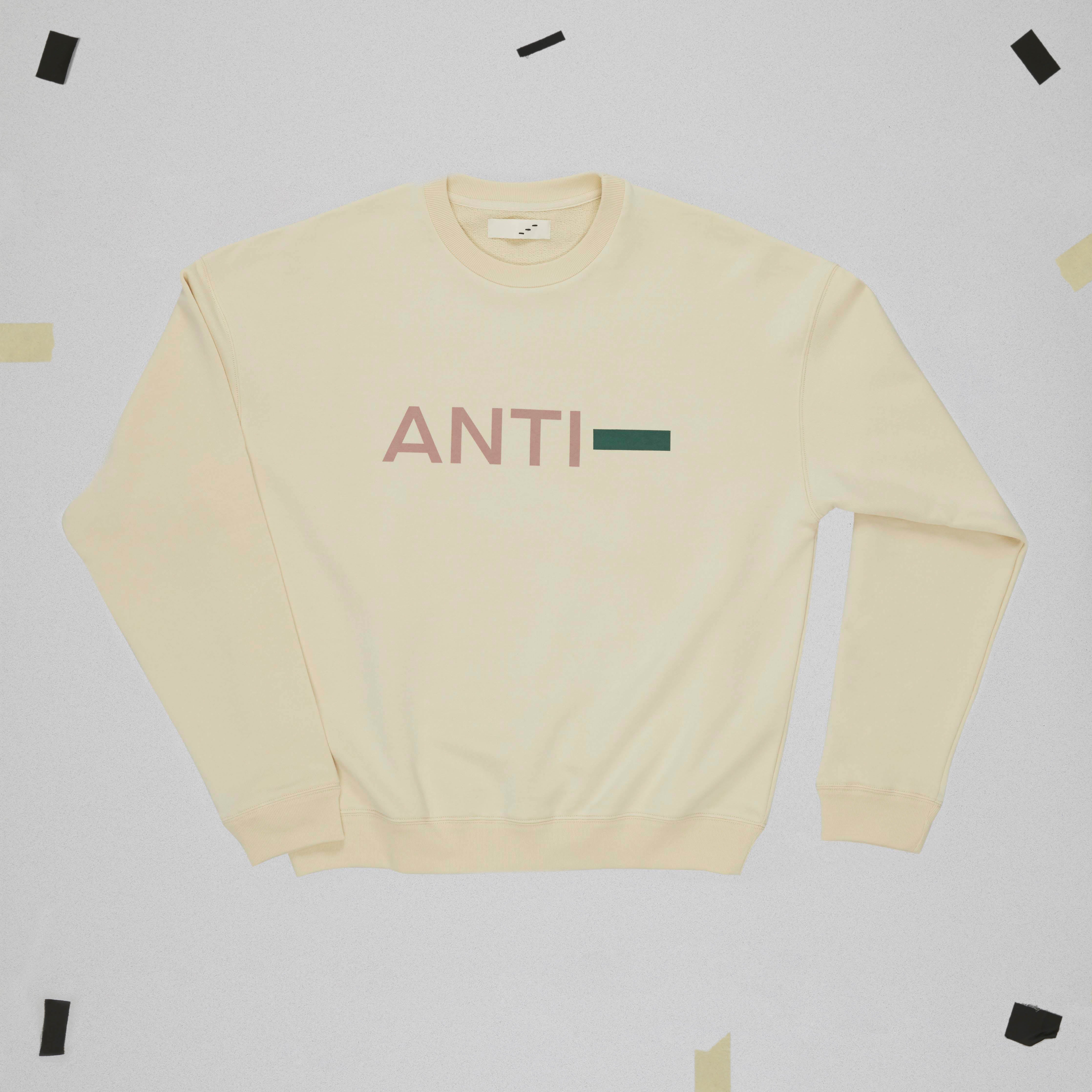 ANTI- SWEATSHIRT STILL LIFE FRONT