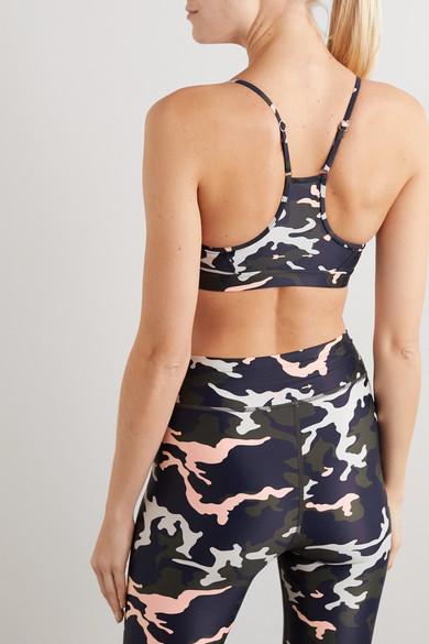 Andie camouflage-print stretch sports test