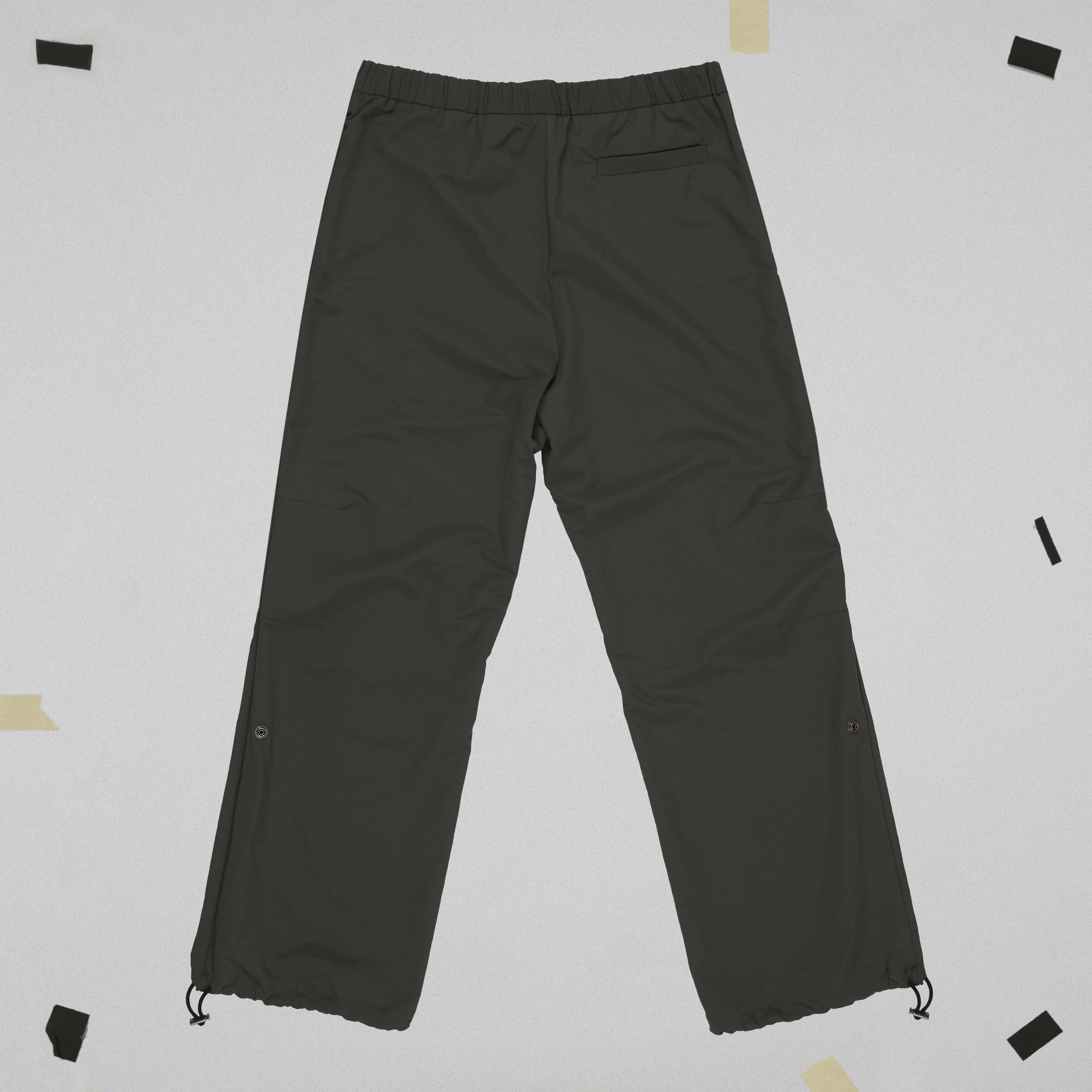 WATERPROOF ADJUSTABLE TRACK PANTS STILL LIFE BACK