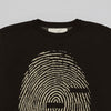 FINGERPRINT JACQUARD JUMPER STILL LIFE DETAIL